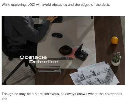 Hot Selling Looi Robot AI Intelligent Robot for Phone Accompany Desk Toy