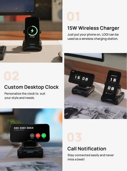 Hot Selling Looi Robot AI Intelligent Robot for Phone Accompany Desk Toy
