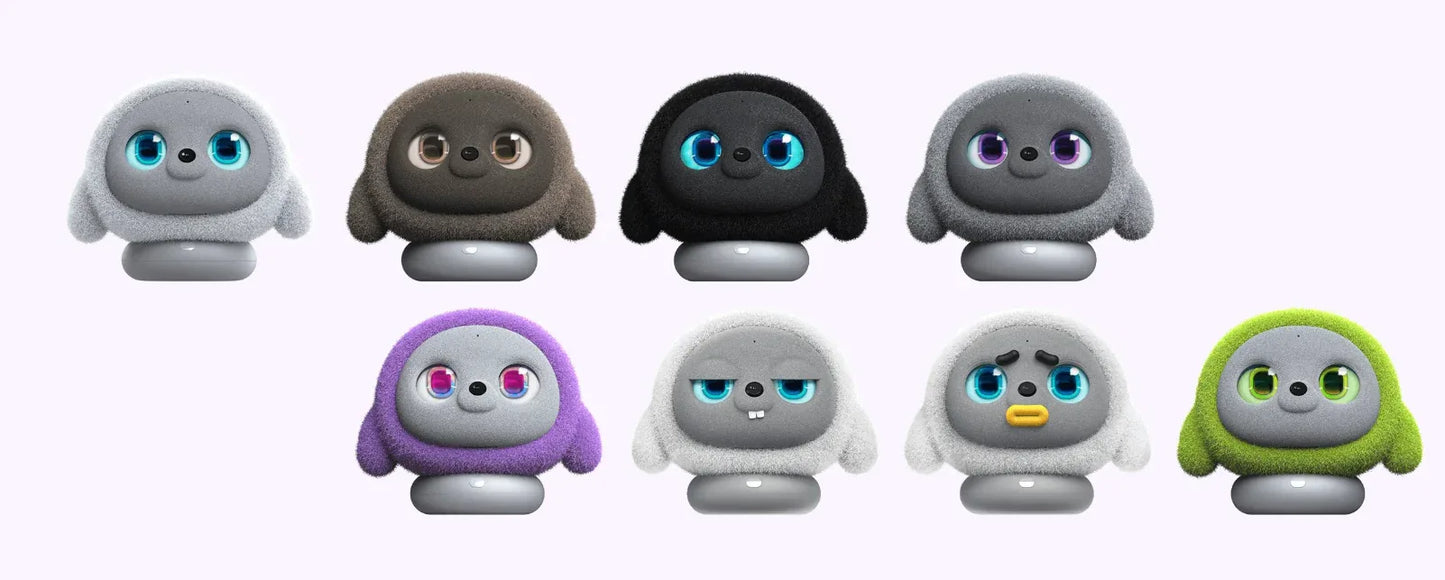 Kamomo Ropet Pro Smart Robot Companion Emotional Interaction Desktop Face Recognition Touch Sensing Growth-Type Smart Pet Toy