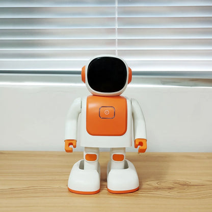 Popular Orange Dance Robot 2nd Gen Programming Educational Robot Companion Robots Voice Command for Kids Gifts