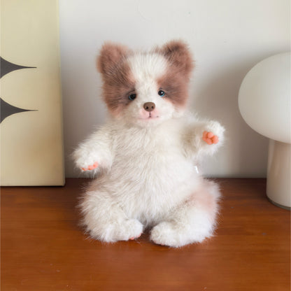 New Arrival Plush Adjustable Simulated Soft Plush Meteorite Border Collie Doll Cute Stress-Relieving Companionable Plush Toy