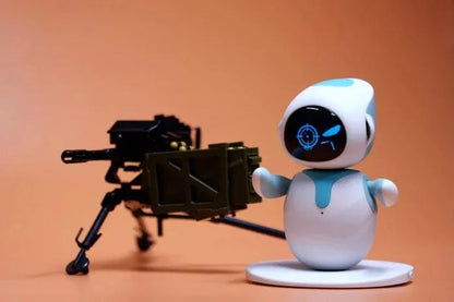 New Toys Emo Toy Robot a Interactive Intelligent Companion of Pet Robot Children Accompany Blue