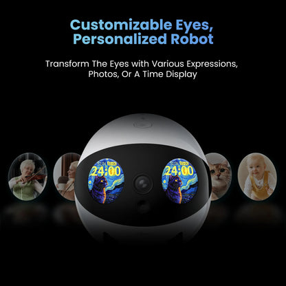 EBO Air 2 Plus Ai Intelligence Robot Video Call Patrol Function With Camera Companion Robot for Family