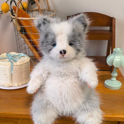 New Arrival Plush Adjustable Simulated Soft Plush Meteorite Border Collie Doll Cute Stress-Relieving Companionable Plush Toy