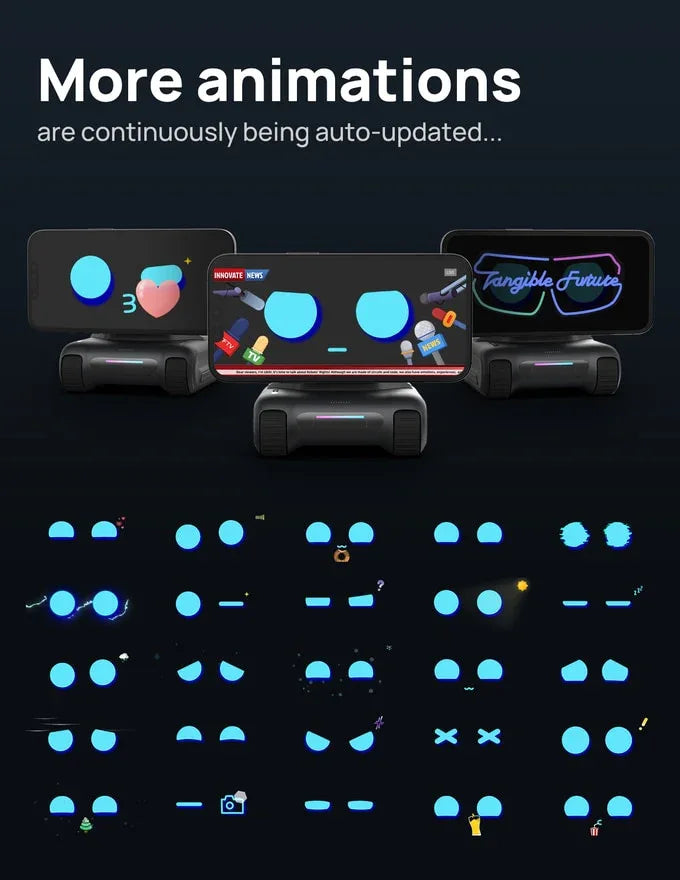 Hot Selling Looi Robot AI Intelligent Robot for Phone Accompany Desk Toy