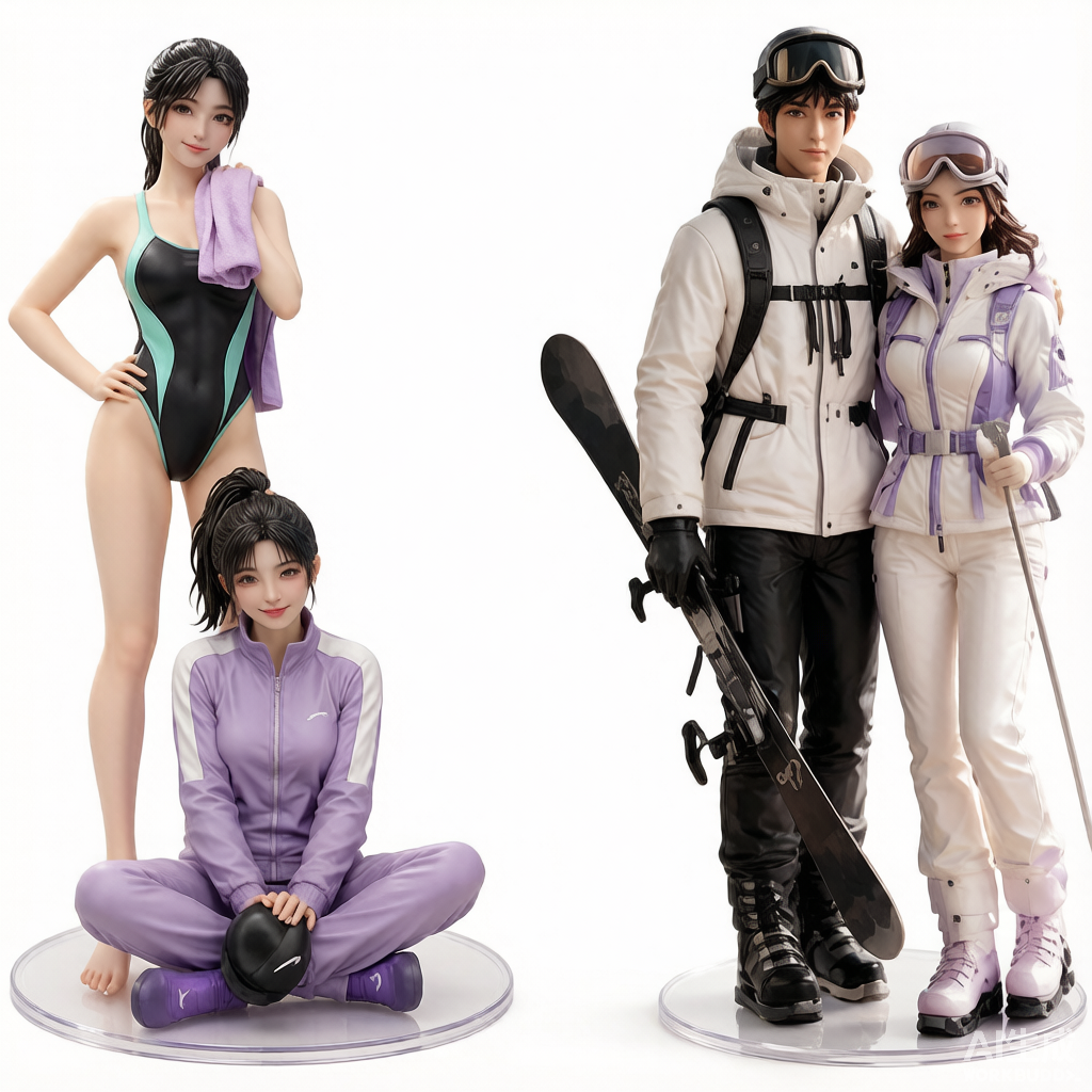 Couple Style Figurine (Variant 2875)