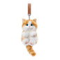 Soft Simulated Cat Mini Plush Animal Keychain Pendant Cute Unique Design Keychains/Bag Charm for Christmas Gift