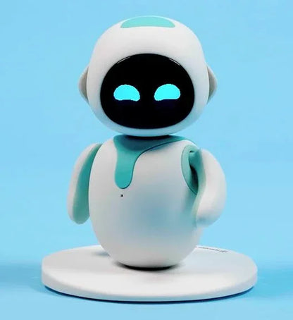 New Toys Emo Toy Robot a Interactive Intelligent Companion of Pet Robot Children Accompany Blue