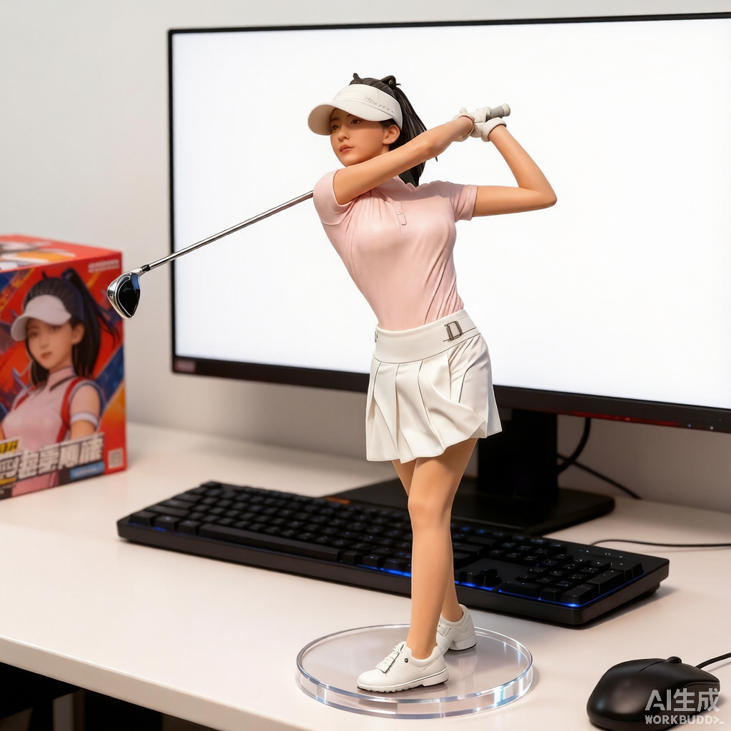 Custom Single Figurine – Asian Style (A) – 3D Portrait From Your Photo