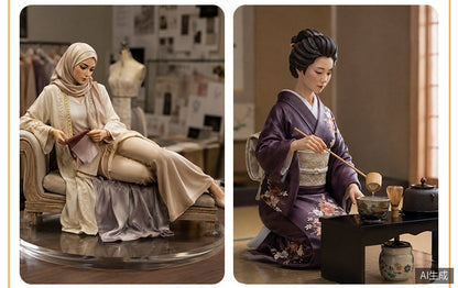 Custom Single Figurine – Western Style – 3D Portrait From Your Photo