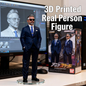 Custom Single Figurine – Western Style – 3D Portrait From Your Photo