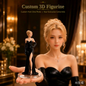 Custom Single Figurine – Asian Style (B) – 3D Portrait From Your Photo