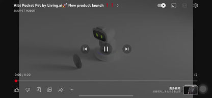 Hot Sale Aibi High Quality Smart Desk Toy Robot Pocket Robot AI Intelligent Interaction Companion of Pet Robot
