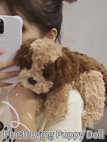 Corgi Dog Shaped Backpack Stuffed Animal Gift Girls Soft Plush Puppy with Adjustable Straps